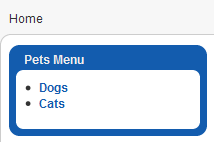 Submenu example3