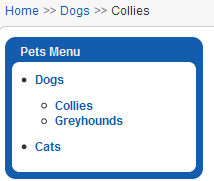 Submenu example4