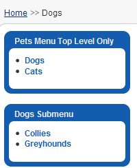 Submenu example7